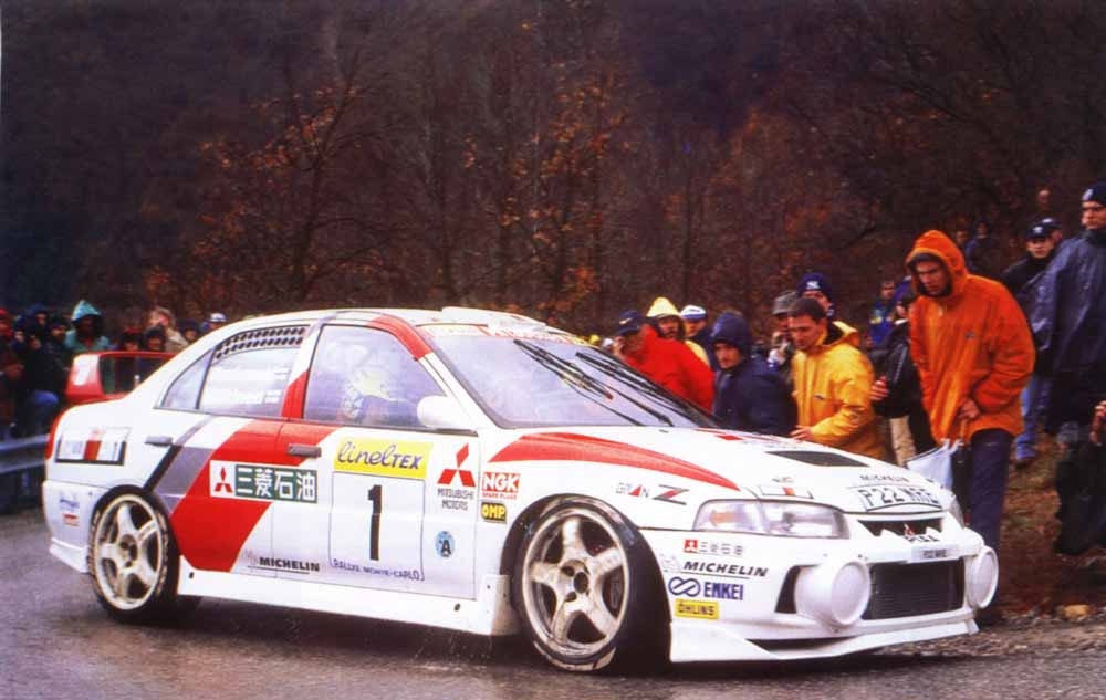 Mitsubishi Lancer Evo 4 WRC Монте-Карло 1996