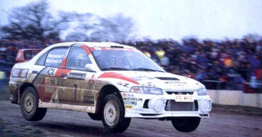 Mitsubishi Lancer Evo WRC Великобритания 1996