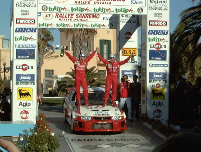 Lancer Evolution V WRC Sanremo 1998