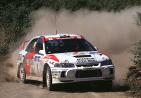 Mitsubishi Lancer Evolution IV | 1997 ралли Акрополиса | Tommi Makinen Team Mitsubishi Ralliart