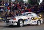 Mitsubishi Carisma GT | 1997 ралли Италии Сан-Ремо | G.TRELLES Team Mitsubishi Ralliart Germany
