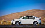 Mitsubishi Lancer Evolution X side