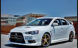 Mitsubishi Lancer Evolution 10 White