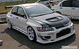 Mitsubishi Lancer Evolution VII White C-West