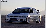 Mitsubishi Lancer Evo IX White