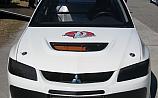 Mitsubishi Lancer Evolution IX White-Black